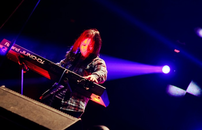 Thùy Dương, mới 18 tuổi, keyboard của ban nhạc Epione (post/hardcore) có lẽ là rocker nhỏ tuổi nhất tham gia RockStorm.